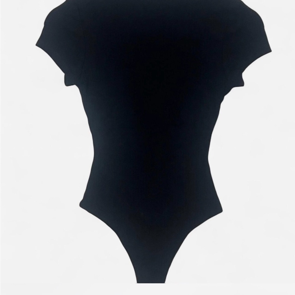 Princess Polly Black Ribbed‎ Garment - Picture 4 of 4